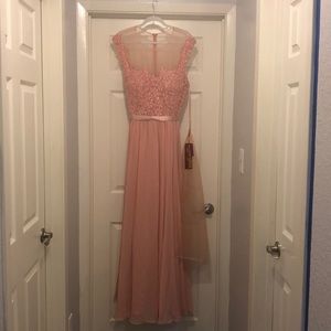 Formal Dress in Dusty Rose NWT